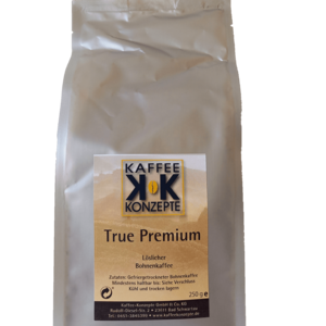 True Premium - Löslicher Bohnenkaffee