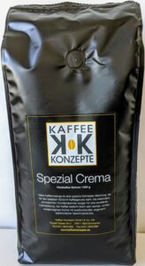 Kaffee-Konzepte "Spezial Crema“ Roasted coffee beans