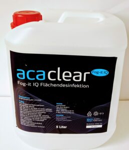 acaclear Fog-it IQ surface disinfectant