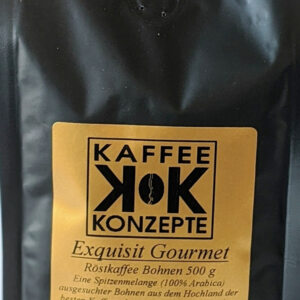 Kaffee-Konzepte "Exquisit Gourmet Röstkaffee Bohnen"